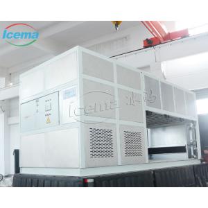 37.5KW Cooling Capacity Direct Cooling Block Ice Machine with Stainless Steel Plate Evaporator