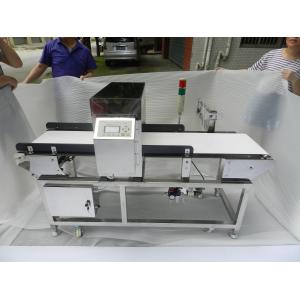 China FDA Grade Belt Conveyor Metal Detectors For Textile / Food Process Industry supplier