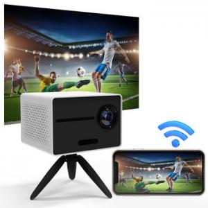 China Bluetooth Android LED Projector For Home Cinema 30000 hours Life time supplier