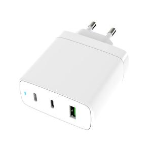 China High Speed 3 ports 100W 2 PD + 1 QC Ports Travel Adapter USB-c PD QC3.0 Usb Fast Multi Charger with GaN technology supplier