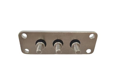 Placa de terminal de conexión de 6,2 mm x 42,5 mm x 42,5 mm, tensión nominal de 600 V, propiedad aislante de 2000 MΩ para aplicaciones
