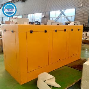 AC 3 Phase Gas Power Generator 48KW 60KVA Practical Yellow Color