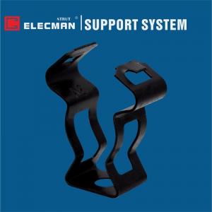 Electrophoresis Steel Black Conduit Pipe Hangers Clamp Conduit To Beam Fastener