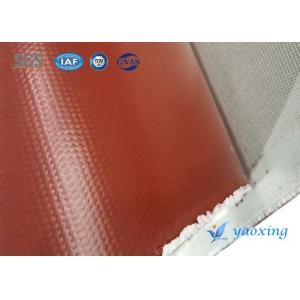 China Silicone Coated Fiberglass Fabric Used In Steel Mills And Thermal Power Plants supplier