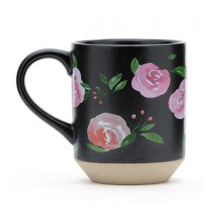 China 12OZ Coffee Mug Stoneware To Go Best Ceramic Mugs Gift Set Mugs Sublimation For Mother supplier