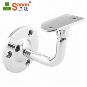 China Single Side Stainless Steel Balustrade Fittings Handrail Mounting Brackets supplier