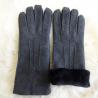 Fashion Lady's Double Face Sheep Skin Winter Glove