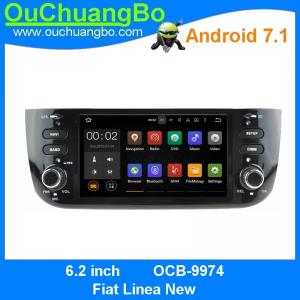 China Ouchuangbo 6.2 inch digital screen HD android 7.1 Fiat Linea New Radio GPS Navigation Bluetooth MP4 SD FM USB player supplier