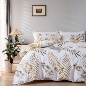 Printed 3 Pieces Bedding Set for King Size Bed Duvet Cover Set and Designer Bed Sheet