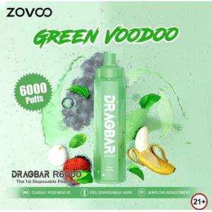 Zovoo Dragbar R6000 Disposable 1000 mAh battery Vape Or Electronic Cigarette or Cig