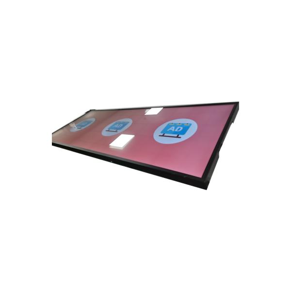 Ultra thin 69.3 inch screen LCD display, Android and Windows operating system, retail and information kiosk digital signage