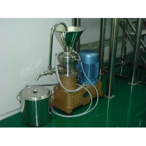 China Colloid Mill for Liquid Materials Pharmaceutical / Food / Cosmetic Industries supplier
