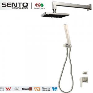 China SENTO multifunction stainless steel square shower mixer supplier