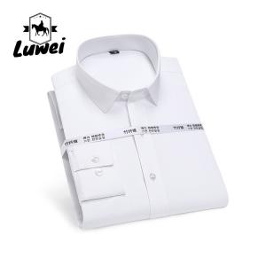 China Men Long Sleeve Business Shirts Single Button Casual Plaid Striped Shirt supplier