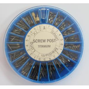 100% Pure Titanium Dental Screw Post With Modern Self-Tapping Screw