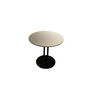 China Steel Frame Round Marble Coffee Table Powder Coated Coffee Tea Table supplier