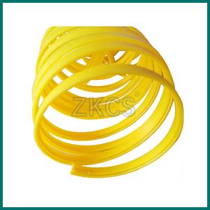 China 10KV Cable Plastic Spiral Coil , 2mm Thick Spiral Binding Wire Plastic supplier
