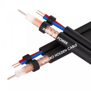 China 50 Ohm Solid Bare Copper Rg6 Coaxial Cable 1000 Ft For Satellite Receiver supplier