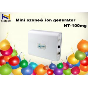 China While Mini 100mg Commercial Ozone Generator For Remove Smoke / Air Purifier 9W wholesale