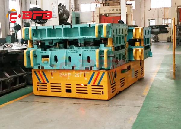 Large Capacity Die Transfer Cart , Towed Battery Operated Cart For Industrial