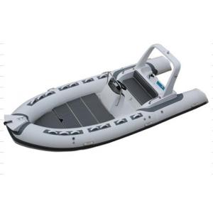 2022  inflatable  boat with motor 17ft PVC or hypalon with sundeck light grey RIB520C