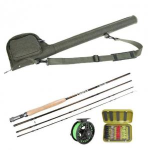 China Portable Canvas Fishing Rod Storage Tubes Reel Organizer Bags With Shoulder Strap supplier