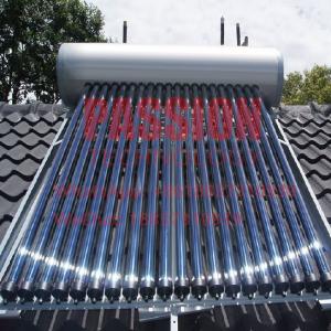 China 316 Stainelsss Steel 300L Solar Heating Glass Pipe Hotel Solar Water Heater supplier