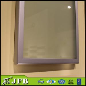 China kitchen anodized standard size glass insert profile aluminum cabinet door supplier