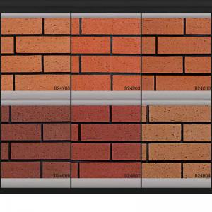 Pholus Flexible Brick Tiles Lightweight Size Customized Rectified Edge