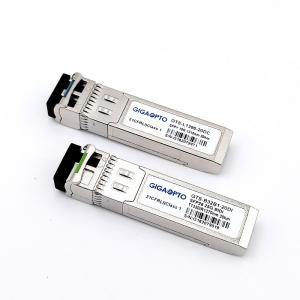 10G SFP+ Optical Transceiver with PIN/APD Receiver 1.5W Power Consumption