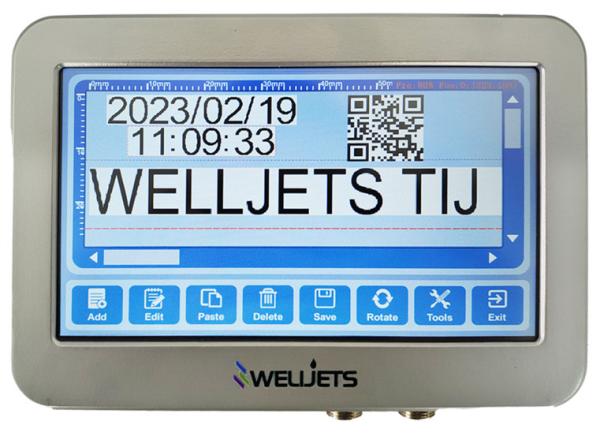 LCD Resolution Printer with Print Speed Output Thermal Inkjet Technology