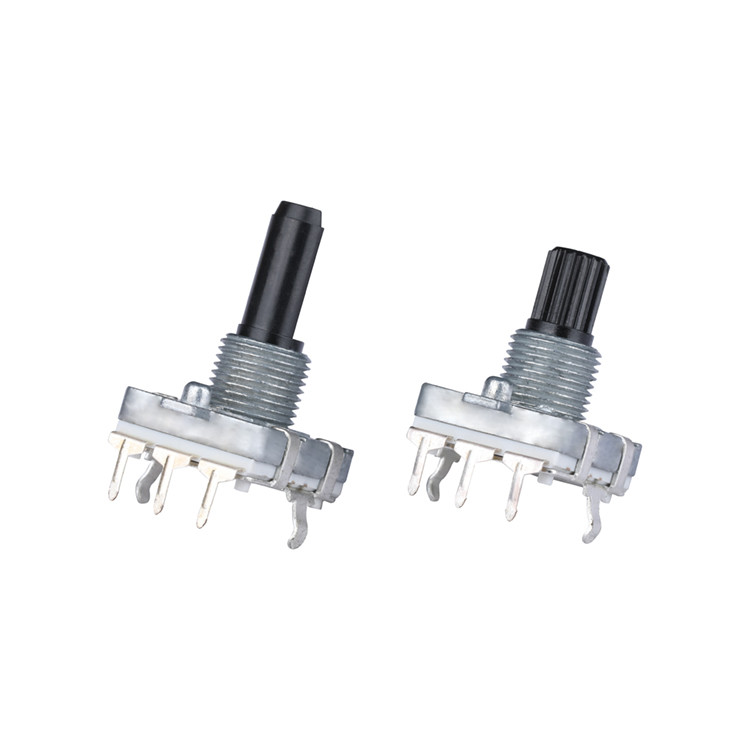 China Commutateur d'encodeur, encodeur rotatoire d'axe en métal de 360° 16mm, codant l'encodeur rotatoire, commutateur rotatif codé, encodeur par accroissement supplier