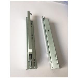 China 1.4mm Thickness Undermount Soft Close Drawer Slides European Style For Washing Room wholesale