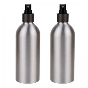 OEM ODM Aluminum Cosmetic Bottles Silver 1-8 Ounce Lotion Bottles