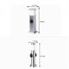 Stainless Steel Outdoor Garden Electrical Power Sockets Outlet LED Post Light
