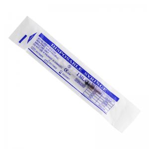 Medical Grade PP 3ml Disposable Syringe With Needle