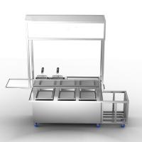 China Stainless Steel Mobile Food Truck Commercial Catering Food Van on sale