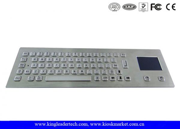 Клавиатура Маунта панели изрезанного металла промышленная с Touchpad IP65 водоус