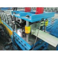 China Roof Ridge Cap Roll Forming Machine 0.3 - 0.6mm Corrugated Sheet Roll Forming Machine on sale