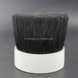 China Double Boiled Chungking Black Pig Bristle & PBT Filament Mixed wholesale