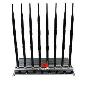 China 46W Mobile Signal Amplifier , Indoor Cell Phone Signal Booster Jamming Up To 60m supplier