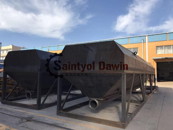 2017 New Design 40 Ton Horizontal Cement Silo with Competitive Price