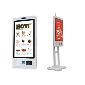 Tablette de commande de kiosque d'individu de bureau de position d'écran tactile pour le restaurant de McDonald