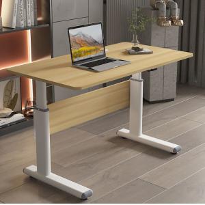 Desktop Color Bamboo Adjustable Height Mini Bar Counter Standing Desk for Home Office
