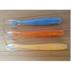 China HOT SALE beauty Baby  soft silicone spoon supplier