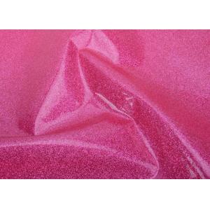 China Cosmetic Bag Material Glitter Pvc Fabric / Glitter Pvc Film For Making Bags supplier