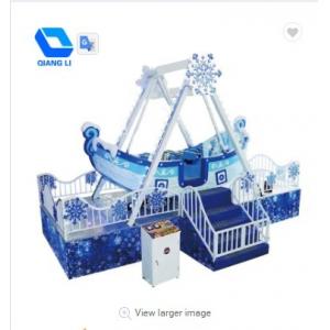 China Customized Portable Carnival Rides , Amusement Ride Indoor Pirate Ship Ride supplier