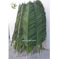 China UVG 2 meters wholesale material uv artificial palm leaves for park decoration PTR041 on sale
