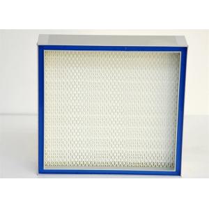 Customized L Type Side Gel Seal HEPA ULPA Filters For Clean Room Equipments