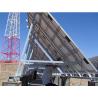 Q235 Galvanized Steel Solar Panel Mounting Structure For Auto Part Industry